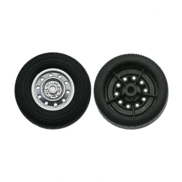 4 stk. gummidekk for D12 Mini 1/16 RC Drift Truck bil reservedeler tilbehør