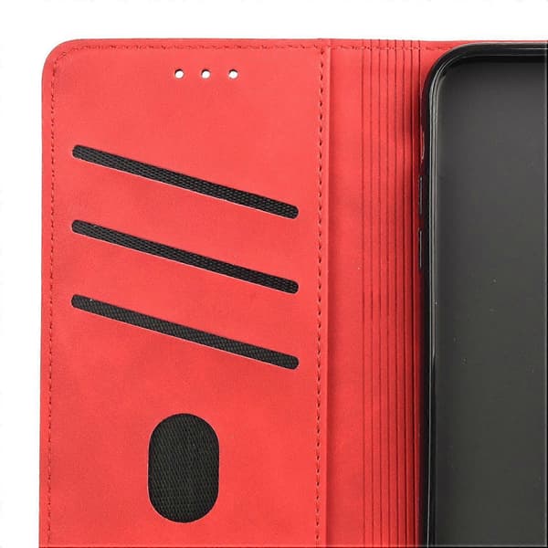 Plånboksfodral i PU-läder för Motorola Moto G35 5G - Stötsäkert skydd (Stil C)