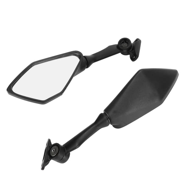 Par bakspejle til motorcykel, foldbare, sorte, erstatning for Ninja 300 250 ZX6R 636 300R EX300 ABS 2011-2018