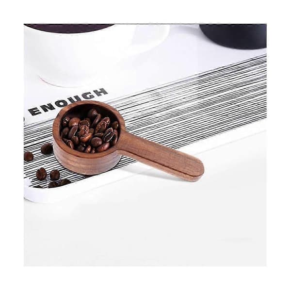 4 st Trämätsked Set Kök Mätskedar Te Kaffe Skopa Socker Krydda Mätsked