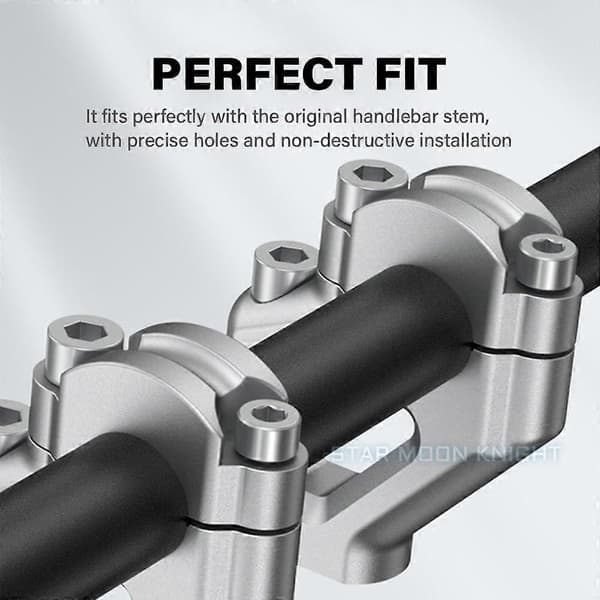 Motorcycle Handlebar Riser Clamp Extend Handlebar Adapter Mount For Tiger 900 GT PRO LOW RALLY For Tiger900 For Tiger850 850