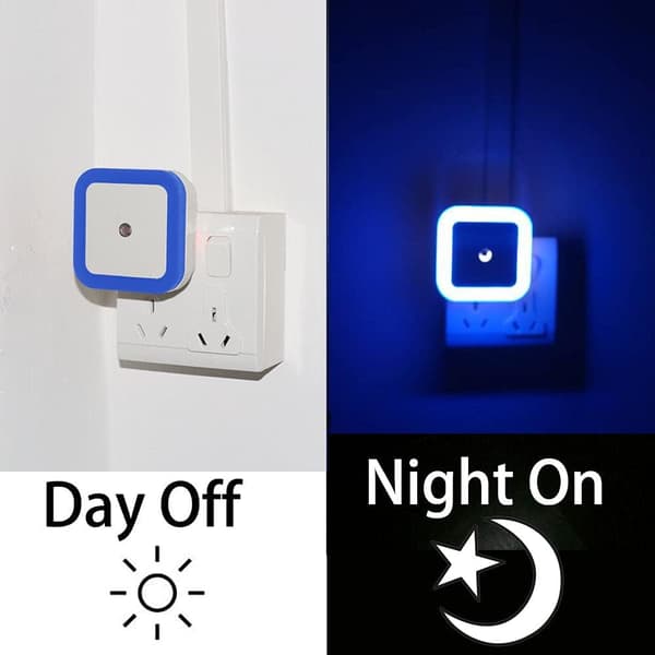 LED-natlampe, natlampe med blåt lys og smart lys