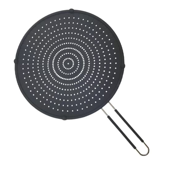 Sprutbeskyttelse for matlaging med langt håndtak 50 * 32CM - sprutbeskyttelse for komfyr