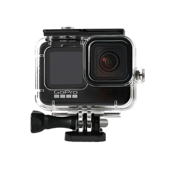 Vandtæt 60M Hus til GoPro Hero 12 11 10 9 Sort Hus Dykning