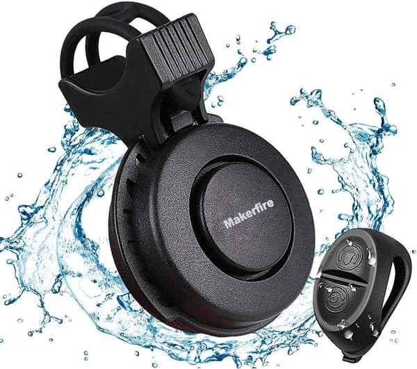 Cykelklokke USB Genopladelig 120 DB Usynlig Cyc