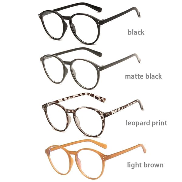 Brune Sorte Leopardmønstrede Anti Blåt Lys Briller Damer Herrer Computerbriller light brown