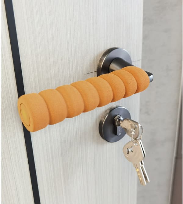 Anti-Static Door Handle Cover - 2-pack, Coffee Color 30