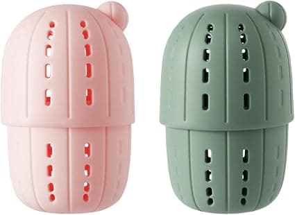6 stk reise kosmetisk arrangør puff etui kosmetisk egg oppbevaring