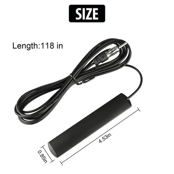 Autoradion antenni Piilotettu antenniradio Stereo Stealth FM AM