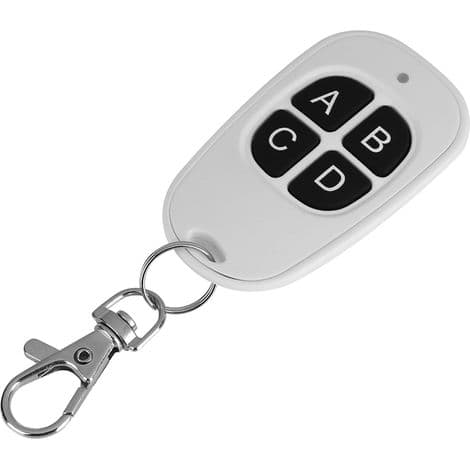 EV1527 4-kanals 433MHz trådløs RF-fjernkontroll for enkel kontroll
