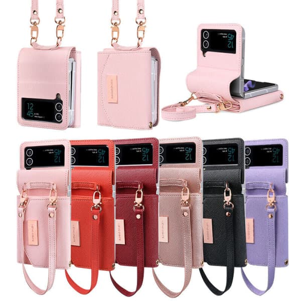 Etui til Samsung Galaxy Z Flip 3 4 5G Sort, Samsung Z FLIP 3