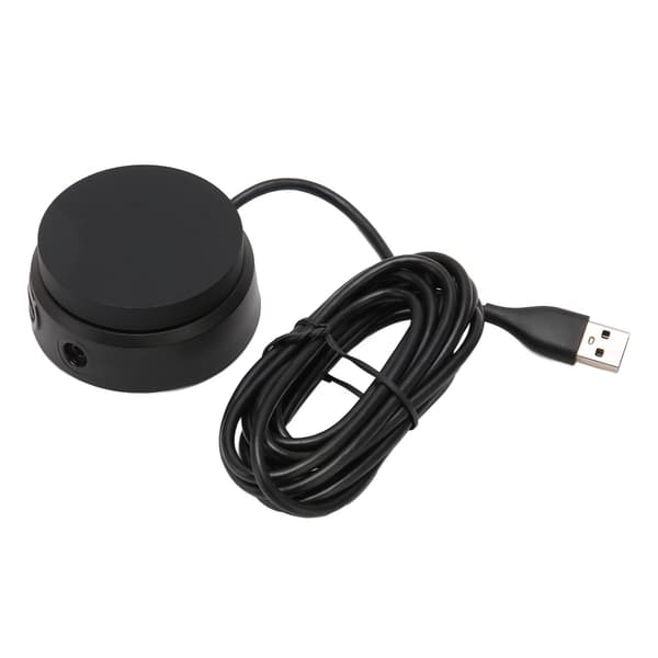 Headphone Amplifier USB2.0 96KHz 24bit Support 3.5mm Jack 2.5m Cable External USB Sound Card for Headset PC Laptop
