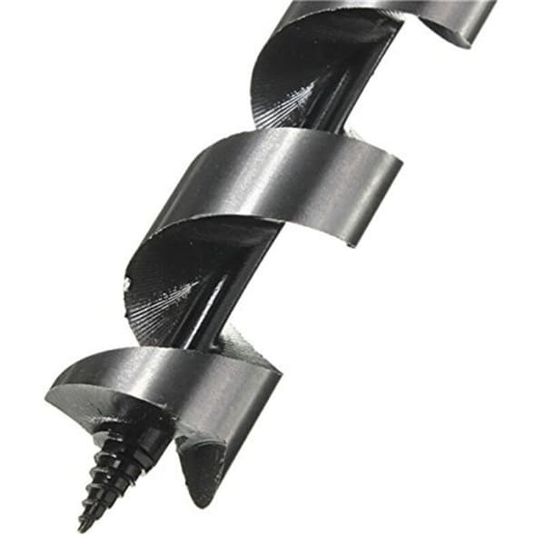 6 mm sekskantet skaft spiralbor til træ, 460 mm lang