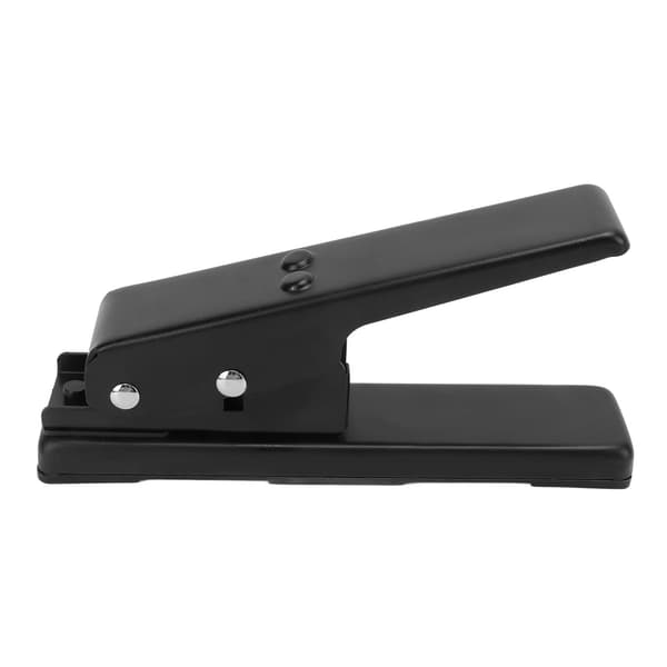 Guitar Pick Maker Sort Bærbar Punch Cutter Medium Pick Strip Sandpapir DIY
