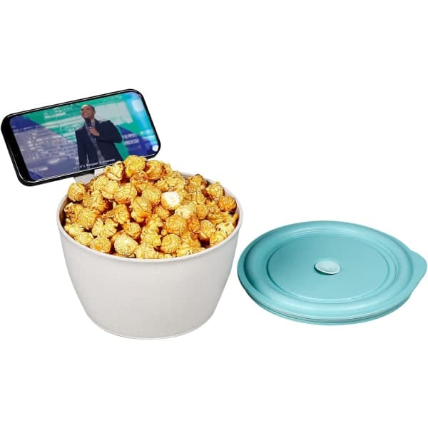 Mikrobølgeskål til nudler, ramen, pasta, popcorn, suppe med låg