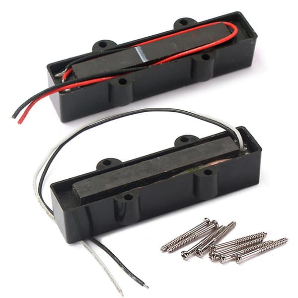 4-strenget Jazz Bas Pickups Humbucker Bas Pickups Dobbelt spole Pic
