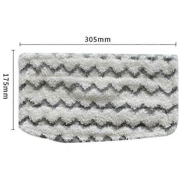 6 stk. dampmoppputer for Shark Euro Pro dampmopp S3501 S3601 S3550, mikrofiber halvsirkelformede vinklede puter