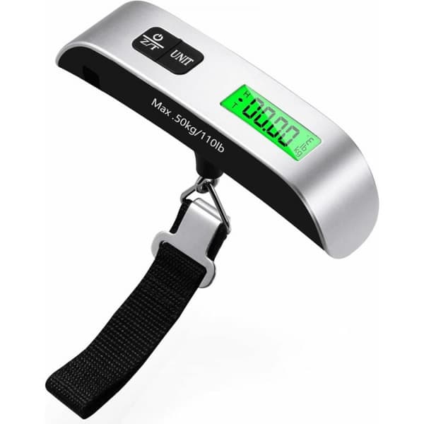 Electronic Luggage Scale, Portable Suitcase Scale, Tempera