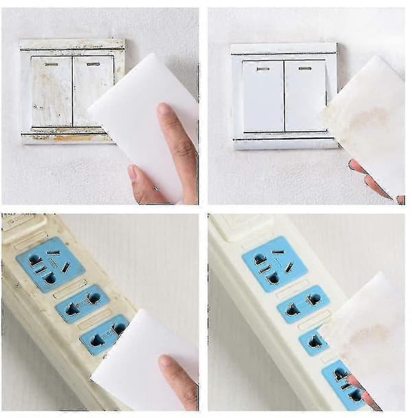 Cleaning Sponge, 100 Pieces, Thick Model, Suitable for Multiple Scenarios to Remove Stains