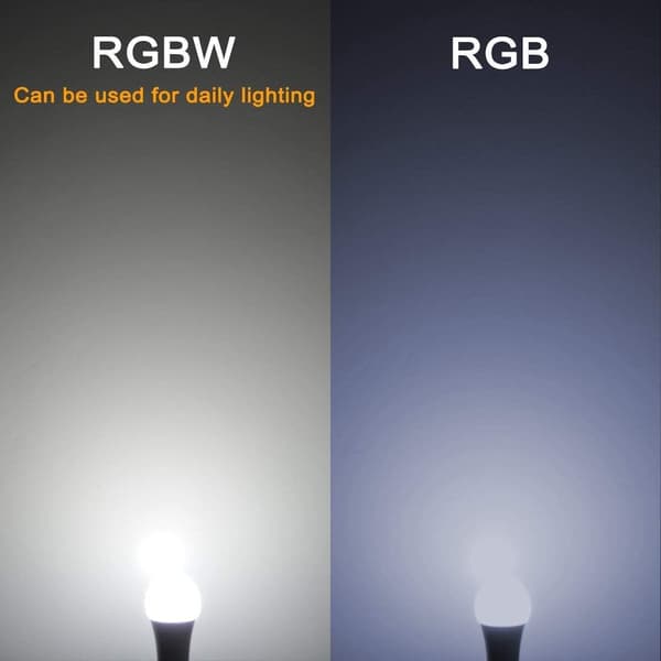 2 kpl 10W E27 RGBW Äly-LED-lamppu 120 värivaihtoehdolla [JUN]