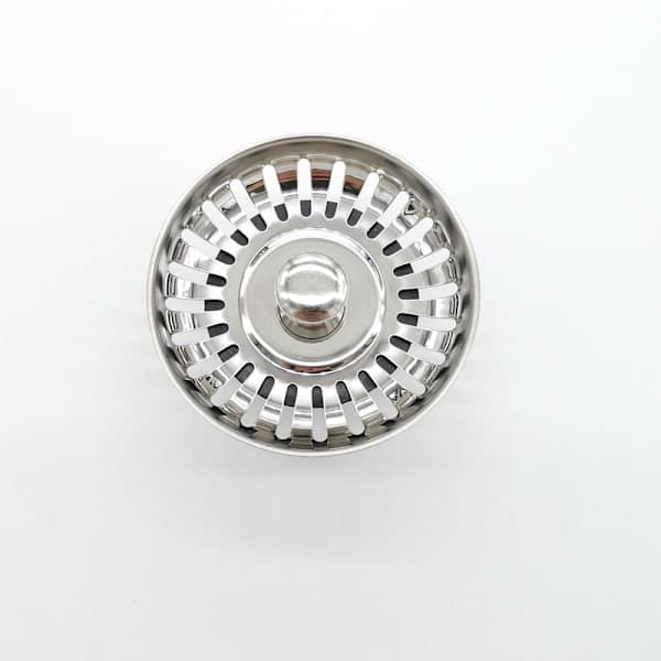 Silkorg/Diskbänksplugg med korgventil Ø82 mm/79 mm – Atlant / Domsjö diskho, Diskbänksplugg diameter 79 mm diameter 79 mm