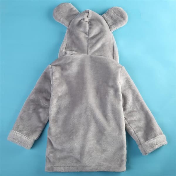 Baby bathrobe - bathrobe for baby - mouse bathrobe, from 12 months - mom gift