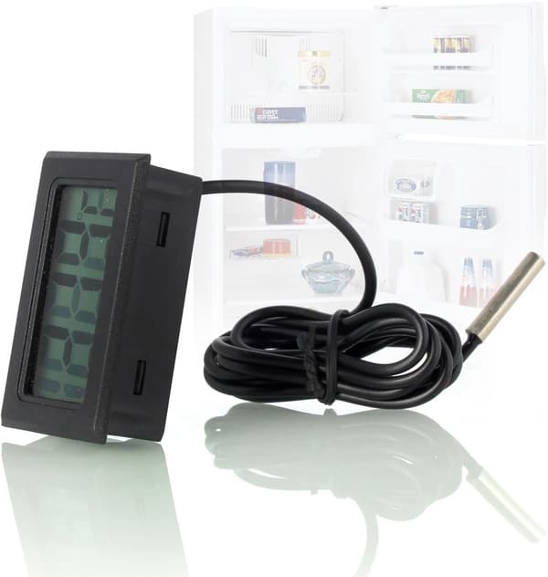 Digital LCD-termometer Temperaturmätare med extern sond f