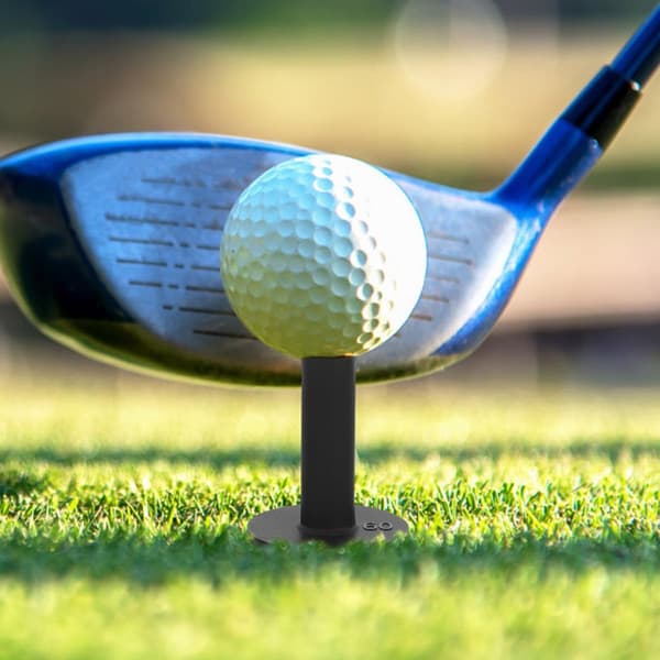 10 pcs Golf Ball Holders with 42mm-80mm Flat Flexible Indoor Golf Tees