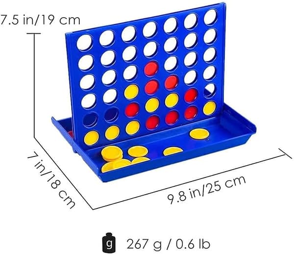 Pup Go Connect 4, 4 peräkkäin 6 lisäpalalla, Four in a