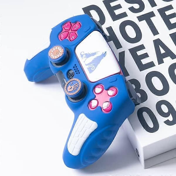 1 sæt PS5-controller tommelfingergreb, blødt silikone joystickbeskyttelse