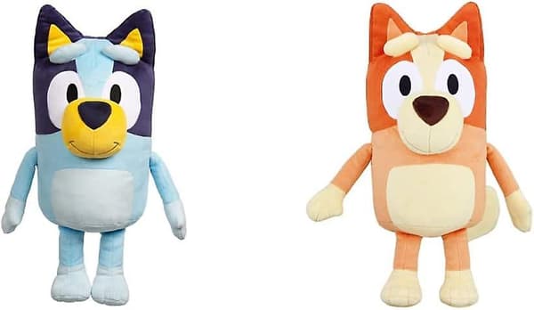 2-pack Bluey & Bingo 40 cm Extra Large Plush Stuffed Animals Jumbo Toys [JUN]