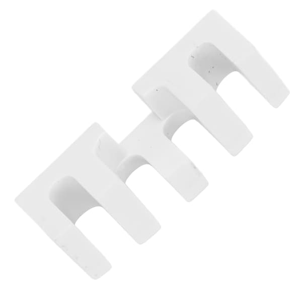 2 ST Badminton Stringing Racket Last Spreader Embedded High Pounds Racket Load Adapter Protector Stringing Tool Hvid
