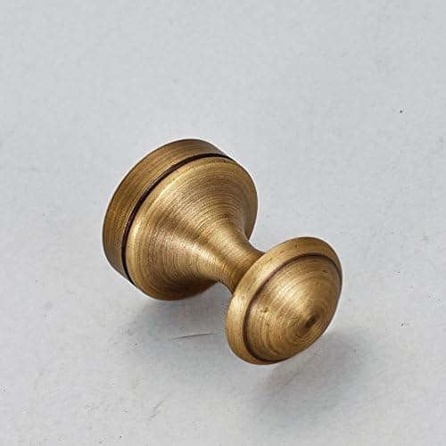 4,2x2,8 cm Retromessingkoukut 2 kpl Antiikkipronssi