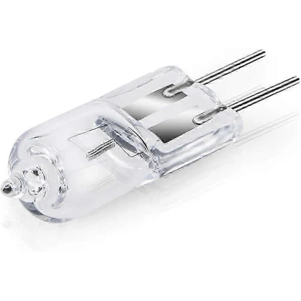 (pow yeah!) Halogen bulbs G4 20W 12V, warm white 2800K, dimmable transparent capsule 10-pack