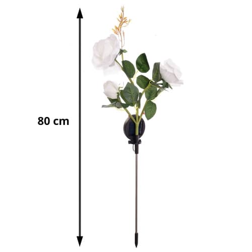 Hagelampe Rose - Solcelle