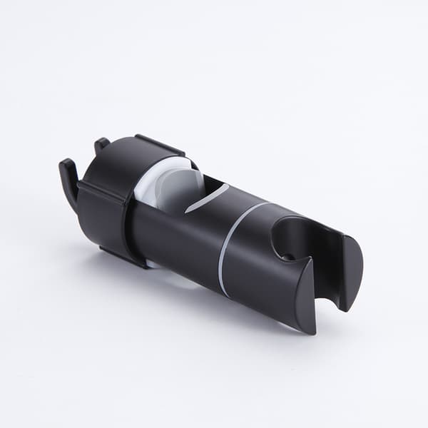 (Sort) Håndbruserholder 16-27MM med justerbar diameter krom