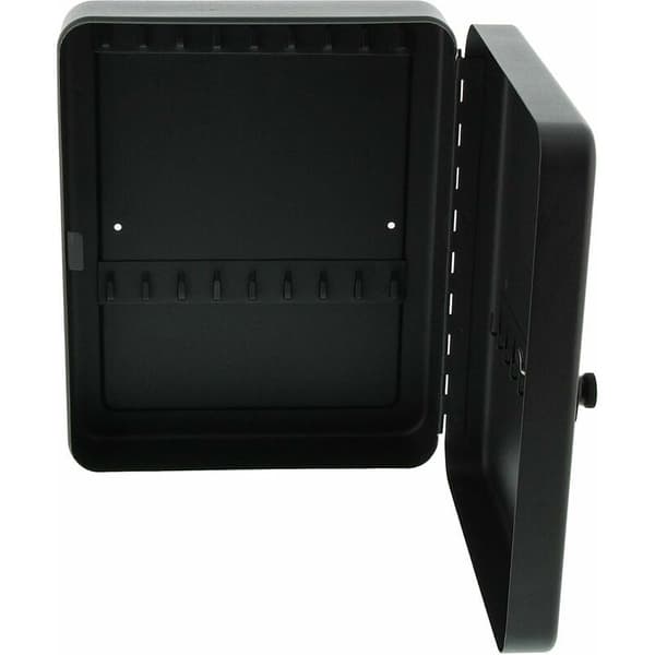 Black 36-Bit Combination Key Cabinet, Wall Mounted Key Cabinet, Car Storage Cabinet, Lockable Key Cabinet with Digital Code