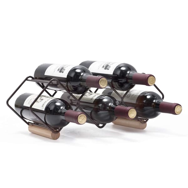 Vinstativ, stabelbart, horisontal vinflaskeholder -FA7-