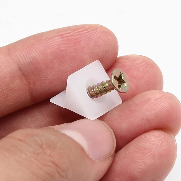 50-pack lådreparationssats byråbottenfixering 50-pack vit