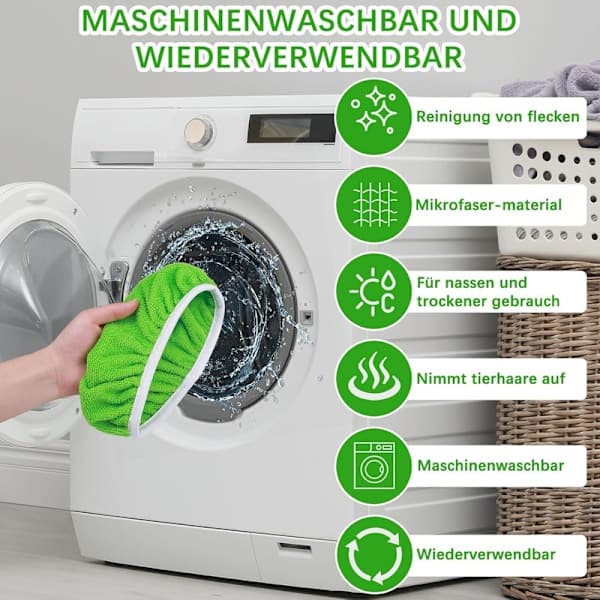 Erstatningsputer Swiffer mopp gjenbrukbare Swiffer feiemopp erstatningsputer, Swiffer gulvmoppklut, gjenbrukbart trekk 2 2 2