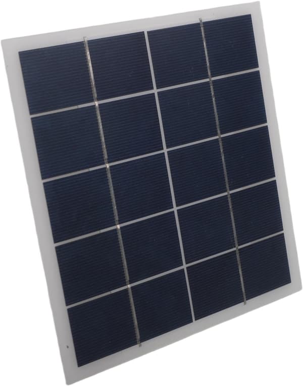 Kompakt lader utendørs sikkerhetskameraer, og leker 4W 5V solcellepanel egnet for LED-lys, liten