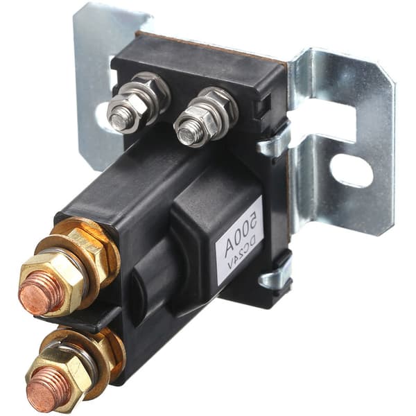 Bärbar 24V 500A Hög DC Ström Dubbel Relä Batteri Isolator F
