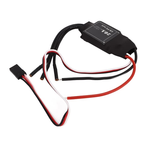 20A børsteløs ESC præcis kontrol af temperaturbeskyttelse Elektrisk hastighedsregulator til UAV RC-fly