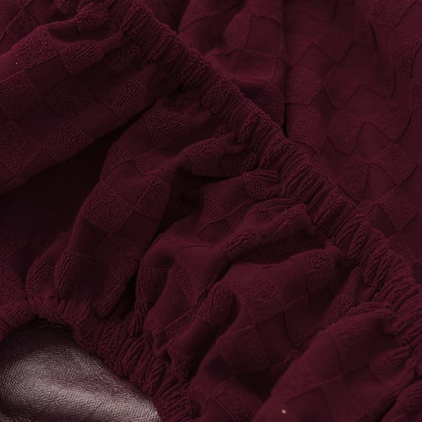 Bourgogne 19 \"D x 19\" B x 2,5 \"H Ternmønstret Jacquard Vandtæt