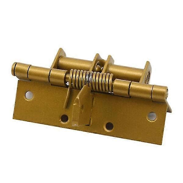 Spring Hinge for Automatic Self-Closing Doors with 8 Screws Multifunctional Door Closer Hinge