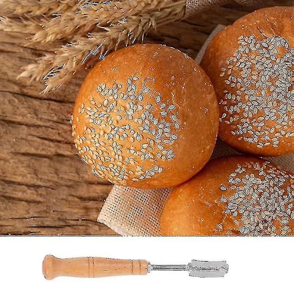【PP】Bread Proofing Basket Set of 2 with Kit - Round and Oval Bread Baking Mold - Bread Knife - Dough Scraper