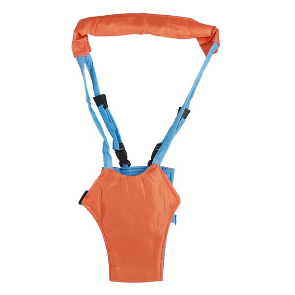 Baby Walking Harness Ergonomic Design Comfortable Handheld Infant Assistant Belt Orange