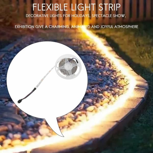 5M RGB 300 5050 LED Flexible Strip Non-Waterproof DC12V