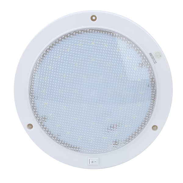 42 LED 12V 9W 840LM High Brightness Round Ceiling Light Car Boat Home Warm White Light