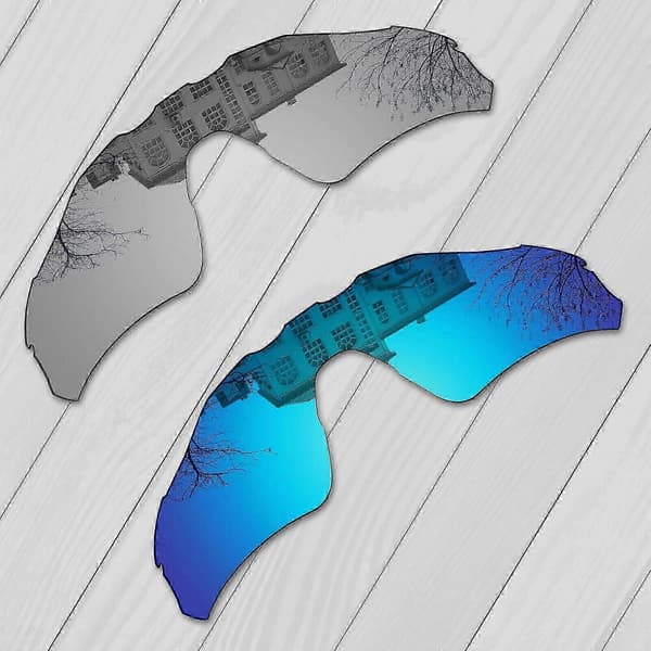 Oakley Radar EV Path OO9208 -vaihtolinssit ja nenätyynysarja, hopea+sininen Silver+Blue
